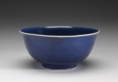 图片[2]-Bowl with dragon and cloud decoration in cobalt blue glaze, Ming dynasty, Jiajing reign (1522-1566)-China Archive